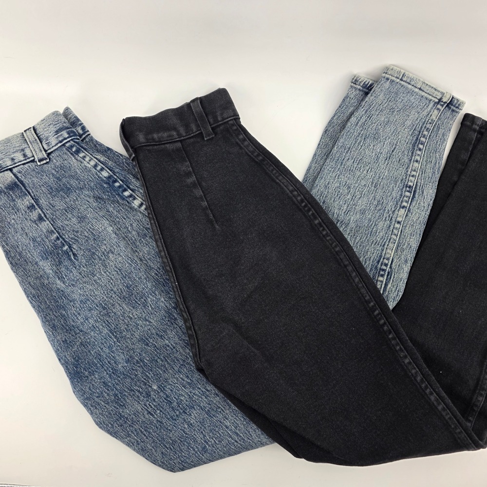 Kayo of California Acid Wash High Waisted‎ Tapered Leg Jeans 5/6 vintage lot